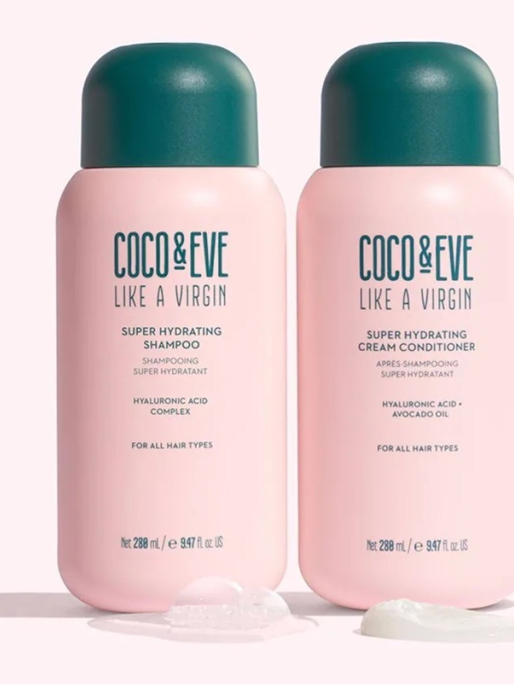Coco & Wve Super Hydrating Shampoo & Conditioner Set